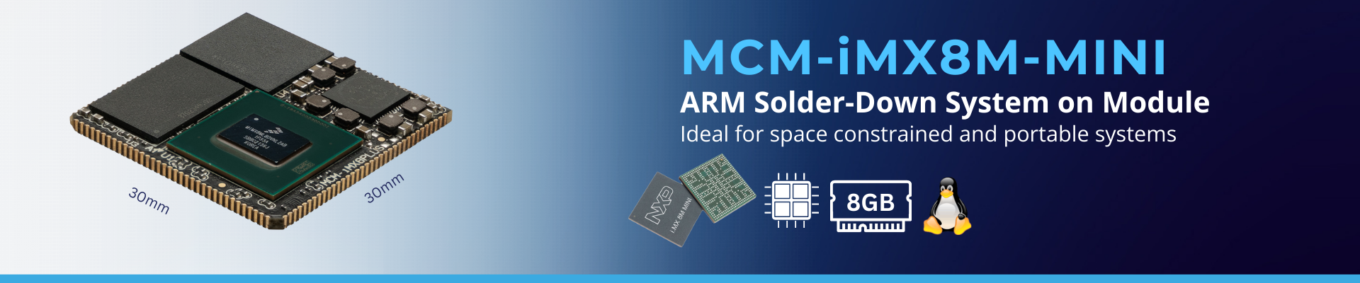 MCM-iMX8M-Mini: NXP i.MX8M Mini SOM